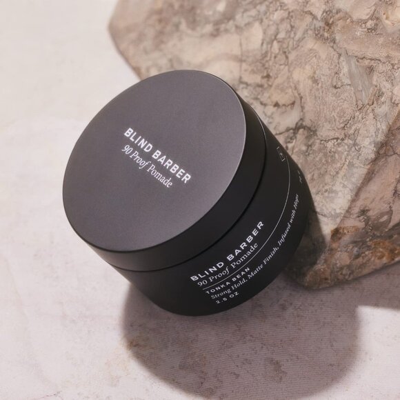 90 Proof Hair Pomade for Men - Strong Hold, Natural Finish - Water-Based, Matte - Picture 7 of 9